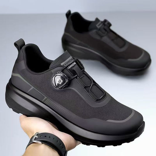 Thick Bottom Rotating Button Sneaker
