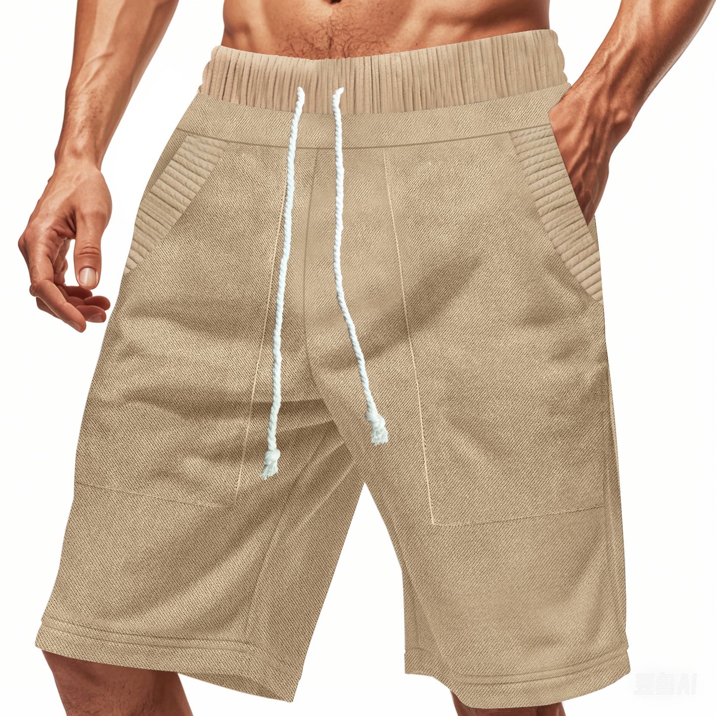 American Heavy Looped Pile Shorts Men's Casual