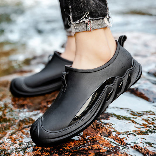 : New Rain Boots Short Men's - Waterproof and Comfortable