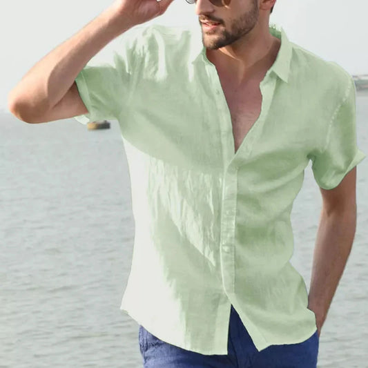 Men's Casual Short Sleeve Shirt