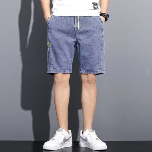 Summer Thin Cropped Denim Shorts