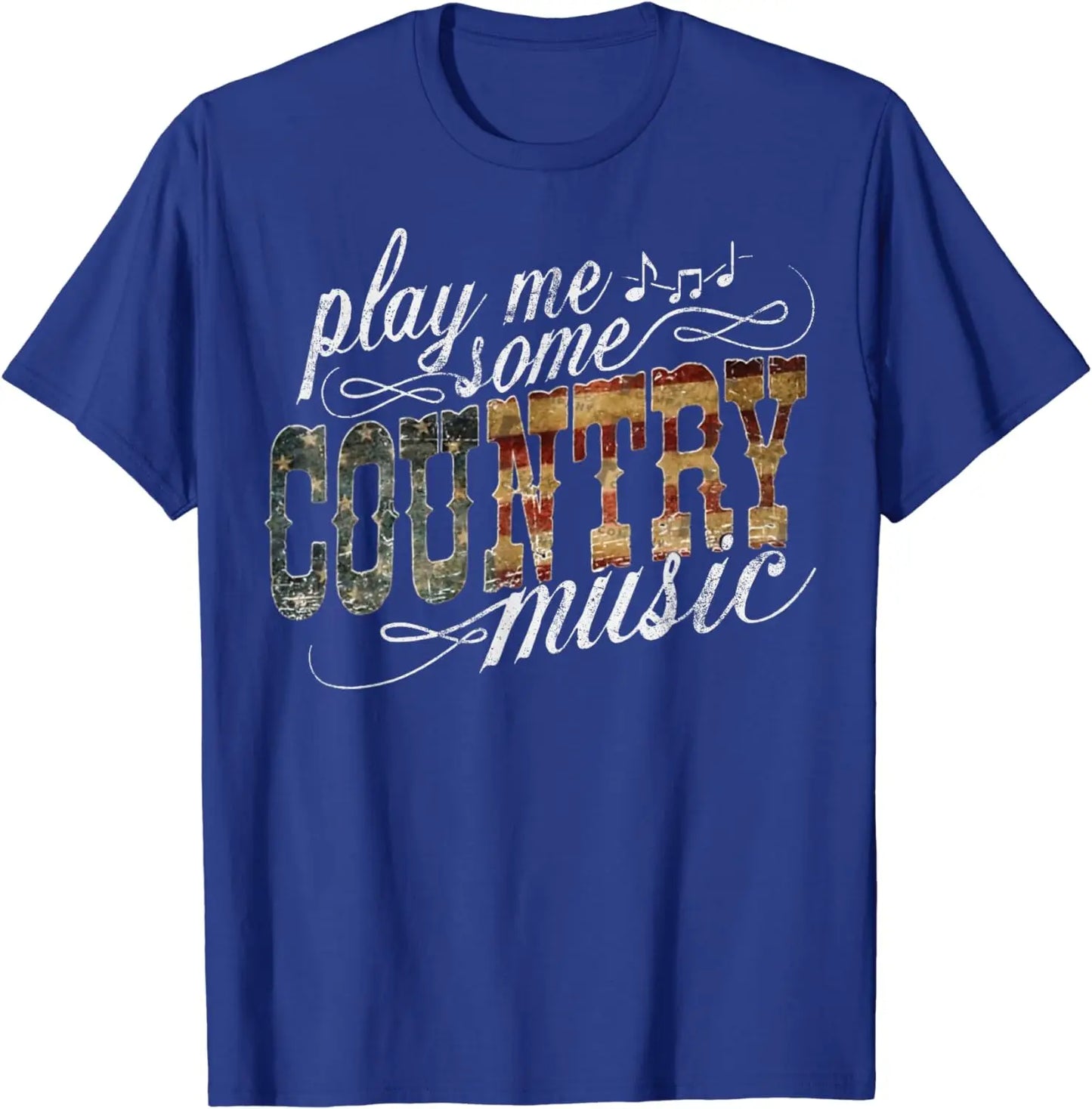 Country Music Vintage T-Shirt - Western Festival Style