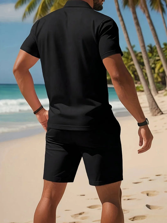 Axton™ | Premium Polo & Shorts Set