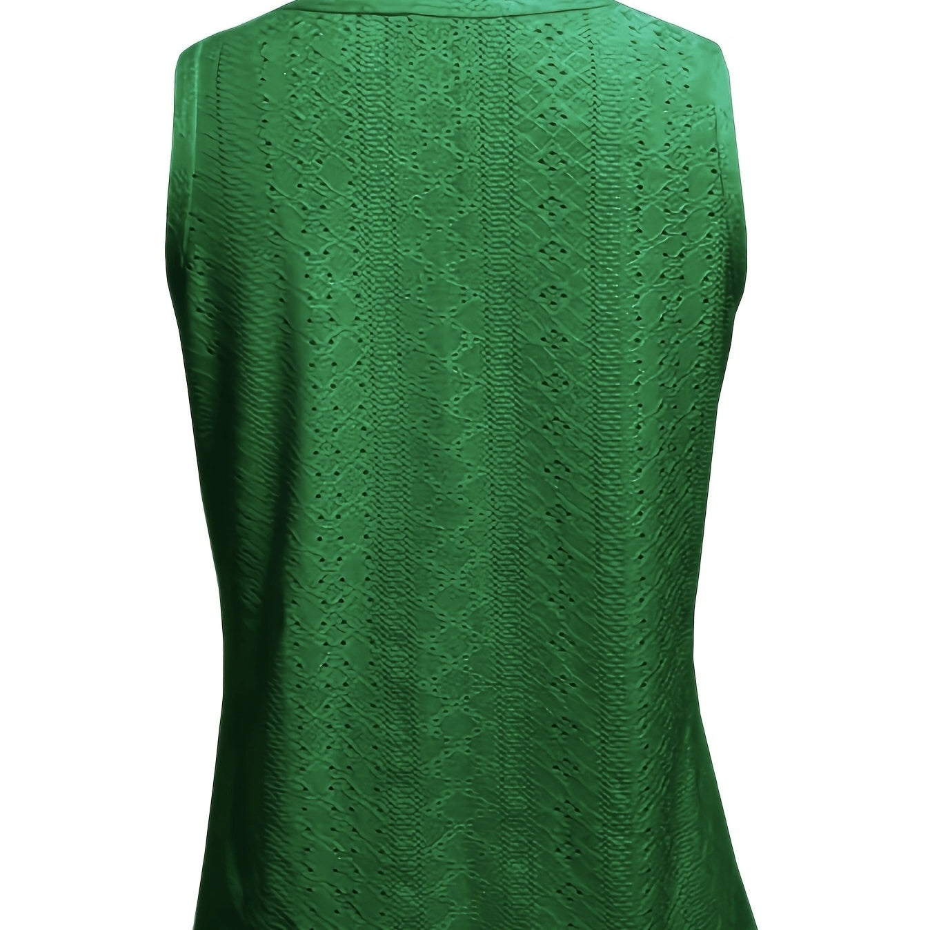 Sleeveless Embroidered Summer Vest