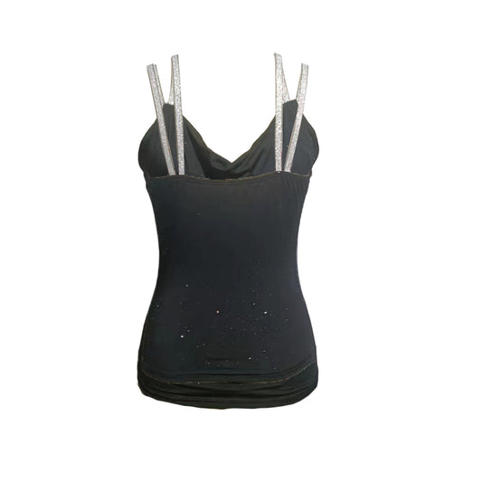 Solid Color V-neck Camisole Vest
