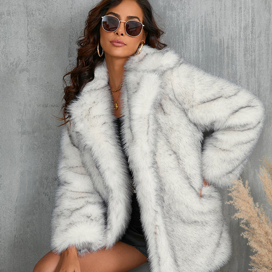 Luxe Long Faux Fur Coat