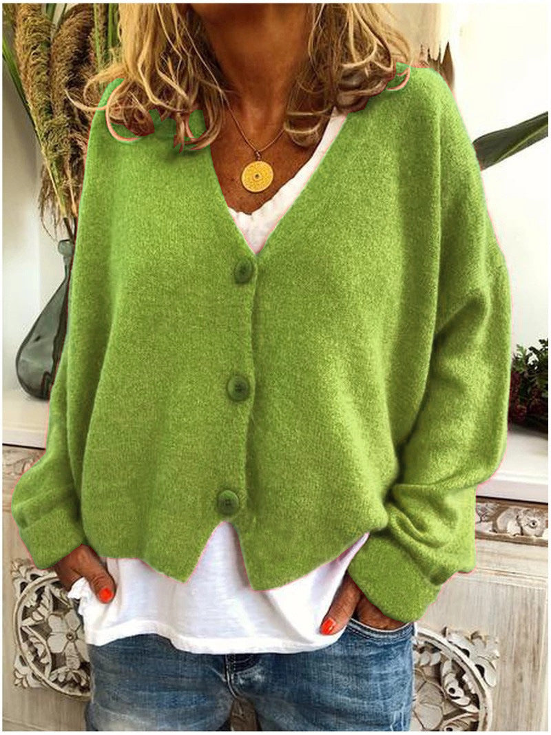 Cozy Knit Cardigan Sweater