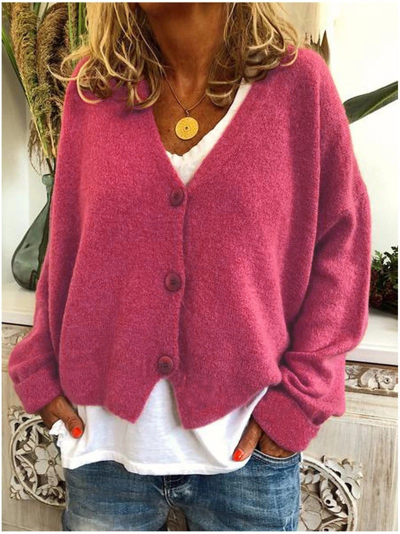 Cozy Knit Cardigan Sweater