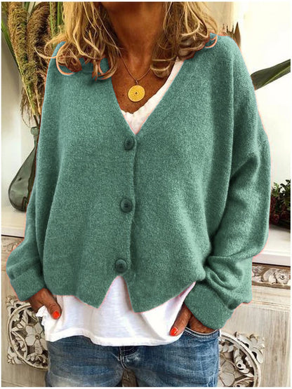 Cozy Knit Cardigan Sweater
