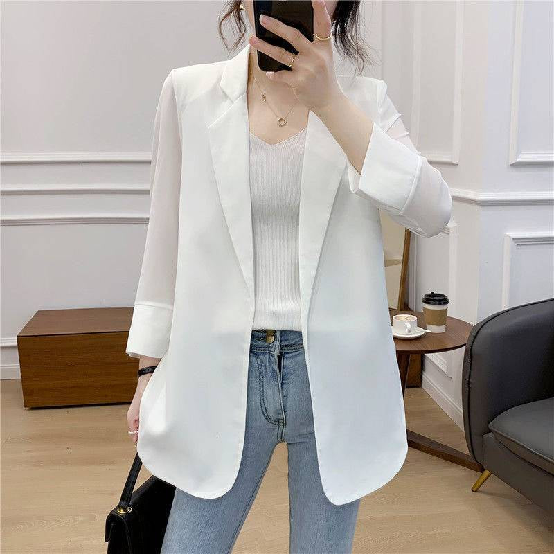 Tailored Stand Collar Blazer
