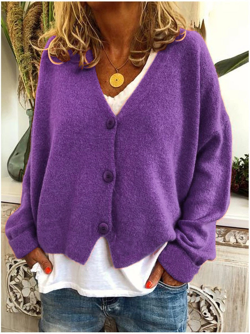 Cozy Knit Cardigan Sweater