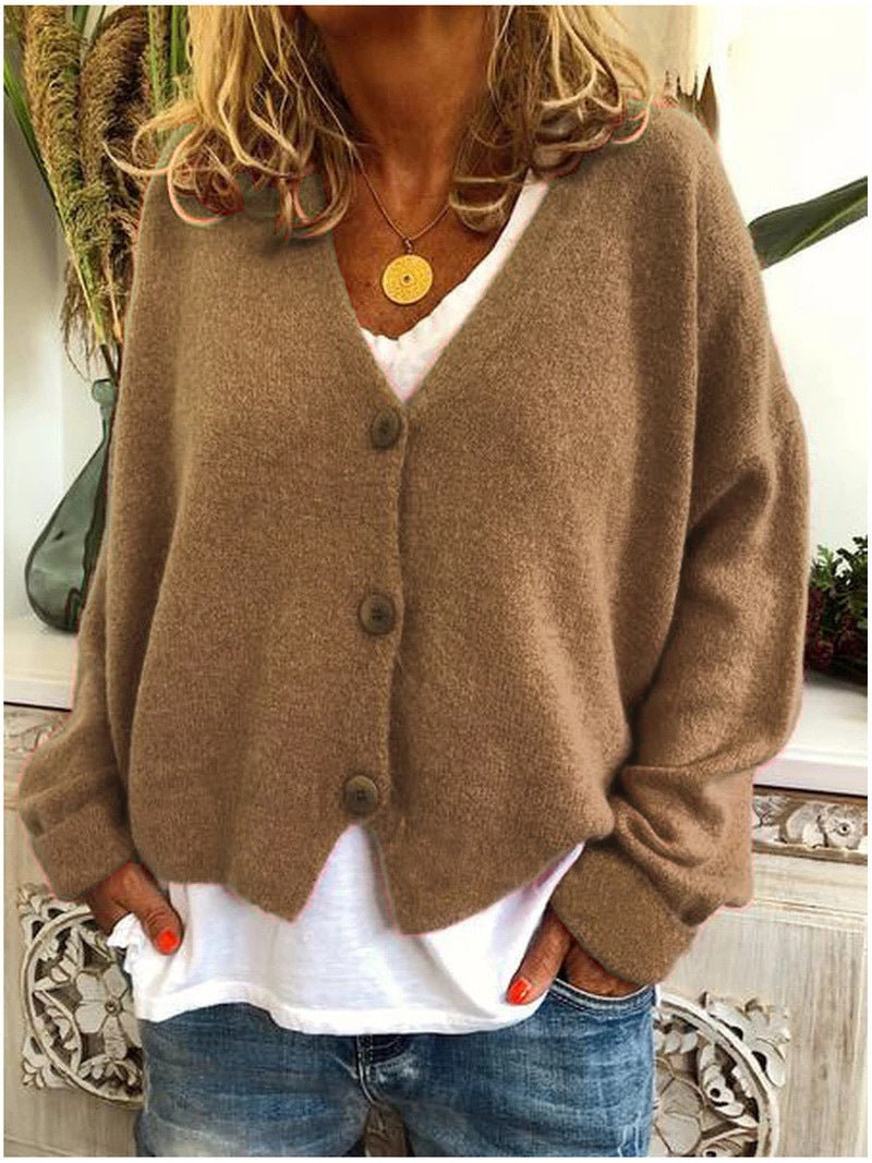 Cozy Knit Cardigan Sweater