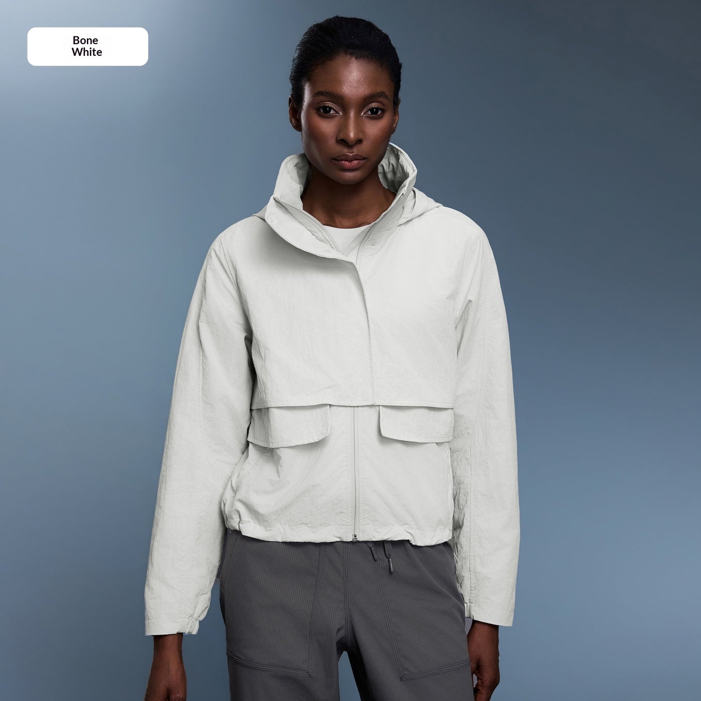 Women's Water-Resistant Hooded Outdoor Jacket