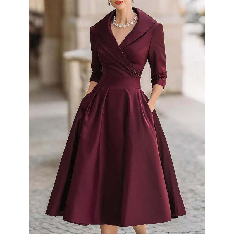 Elegant Slimming Waist Dress
