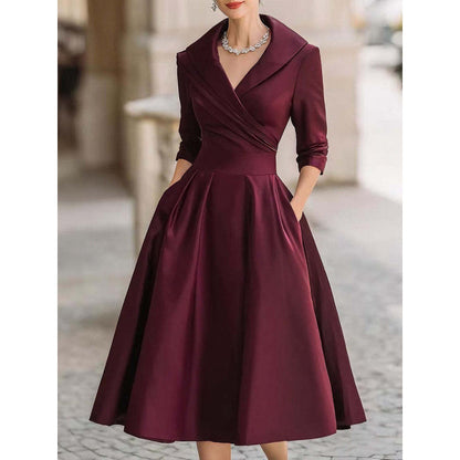 Elegant Slimming Waist Dress