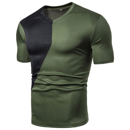 Men's Slim Fit Short-Sleeve Casual T-Shirt
