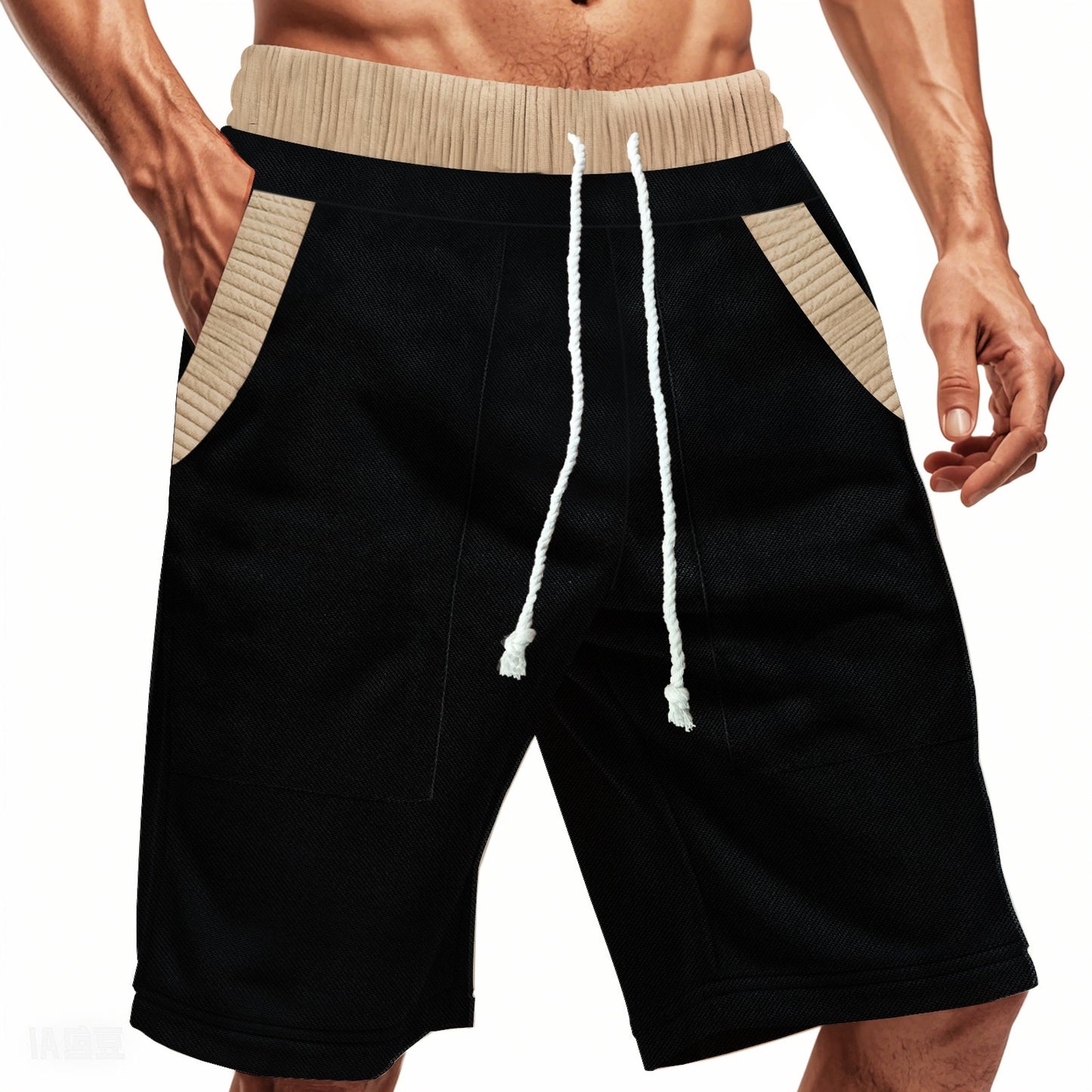 American Heavy Looped Pile Shorts Men's Casual