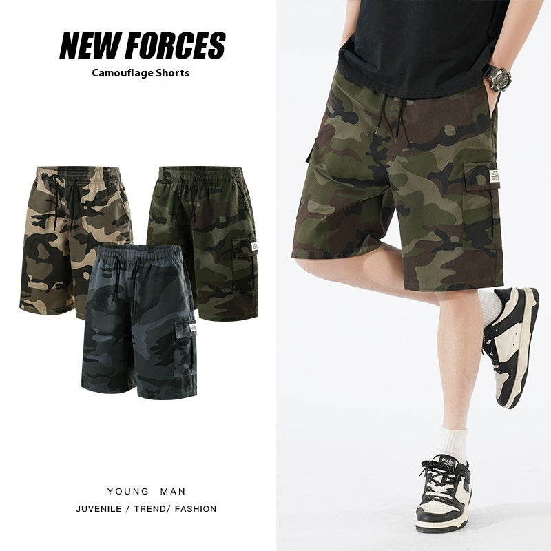 "Camo Workwear Pants - Men's Loose Fit"
