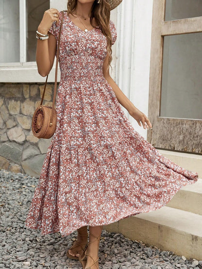 Blossom Chic™ Floral Midi Dress