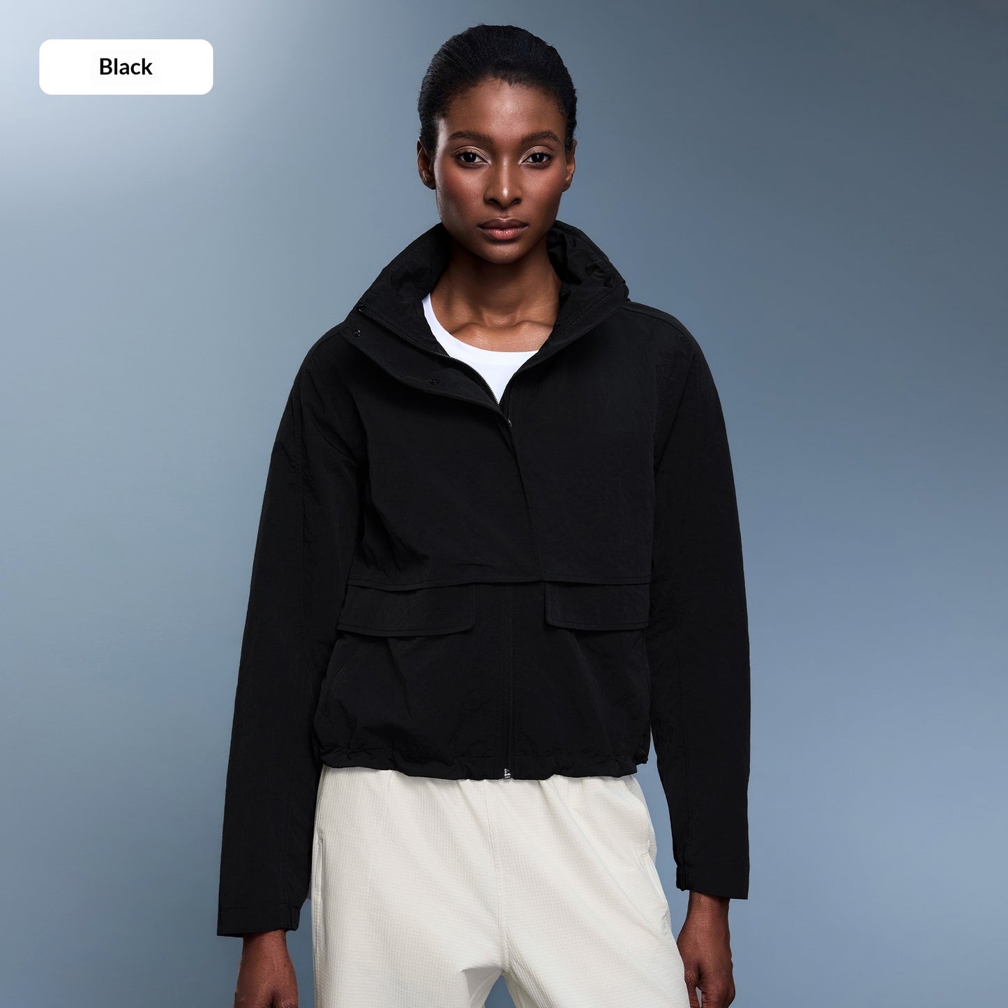 Women's Water-Resistant Hooded Outdoor Jacket