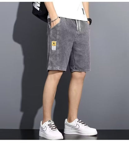 Summer Thin Cropped Denim Shorts