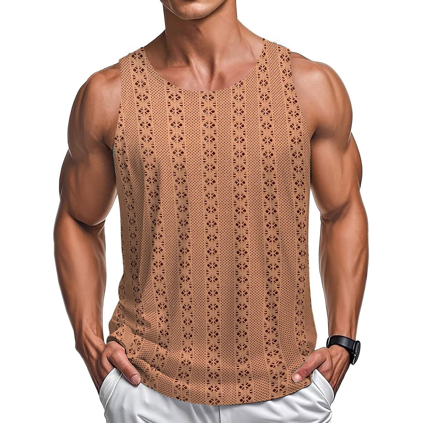 Casual Beach Style Loose Vest - Perfect for Summer Outings