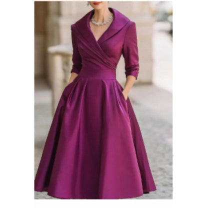 Elegant Slimming Waist Dress