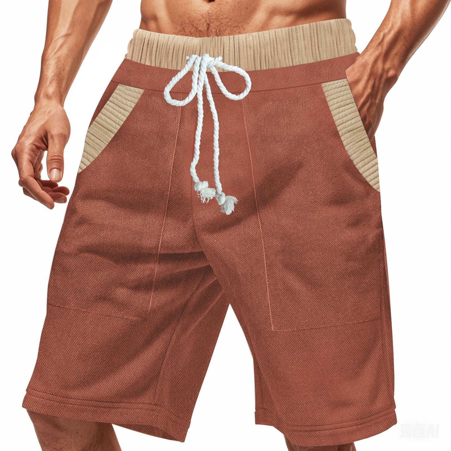 American Heavy Looped Pile Shorts Men's Casual