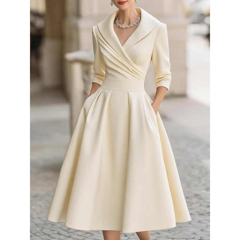 Elegant Slimming Waist Dress