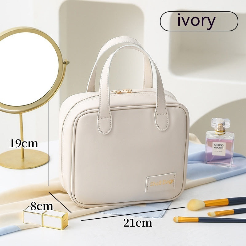 Travel Makeup Organizer - Large Capacity Cosmetic Bag