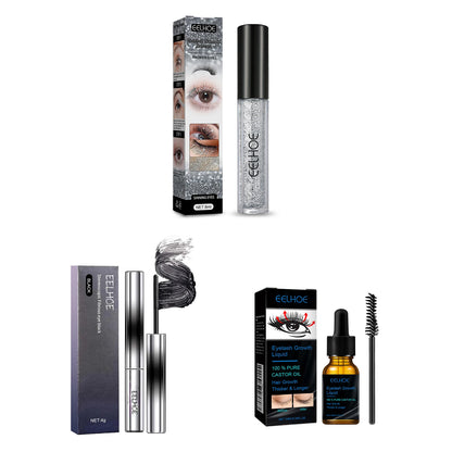 Eyelash Growth Serum Shiny Mascara Castor Oil Lash & Brow Enhancer