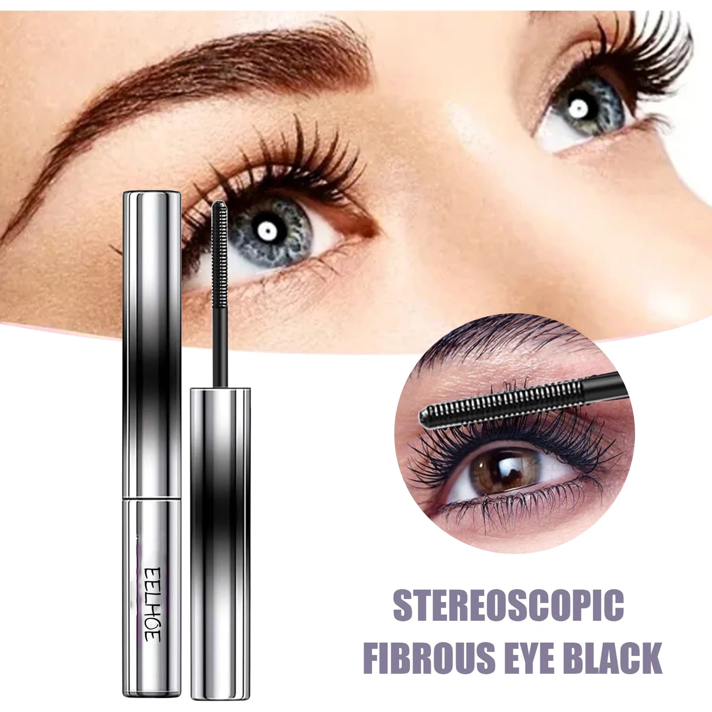 Eyelash Growth Serum Shiny Mascara Castor Oil Lash & Brow Enhancer