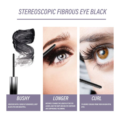 Eyelash Growth Serum Shiny Mascara Castor Oil Lash & Brow Enhancer