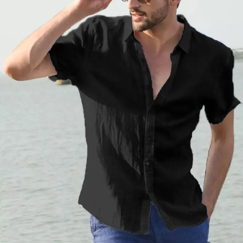 Men's Casual Short Sleeve Shirt