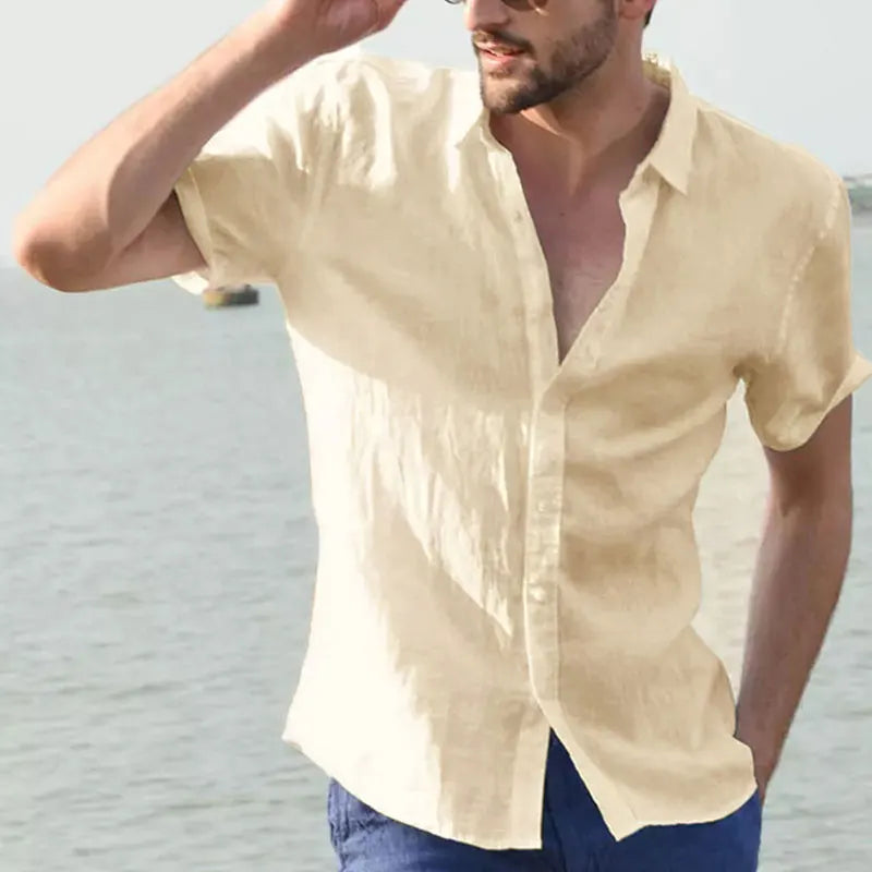 Men's Casual Short Sleeve Shirt