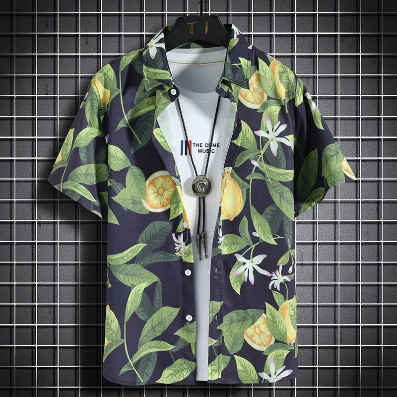 Men's Hawaiian Beach Shirt