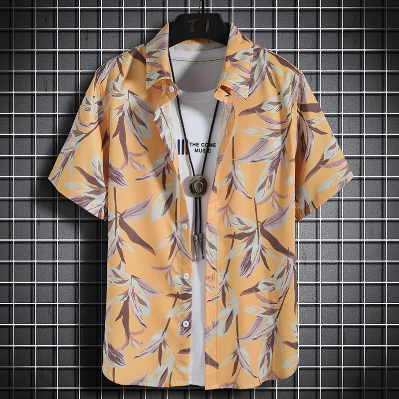 Men's Hawaiian Beach Shirt