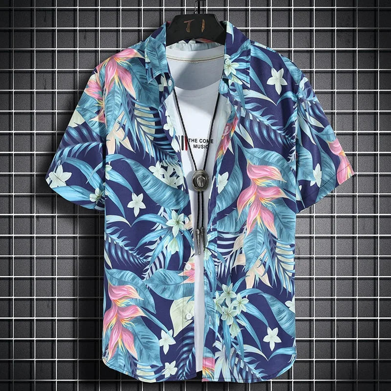 Men's Hawaiian Beach Shirt