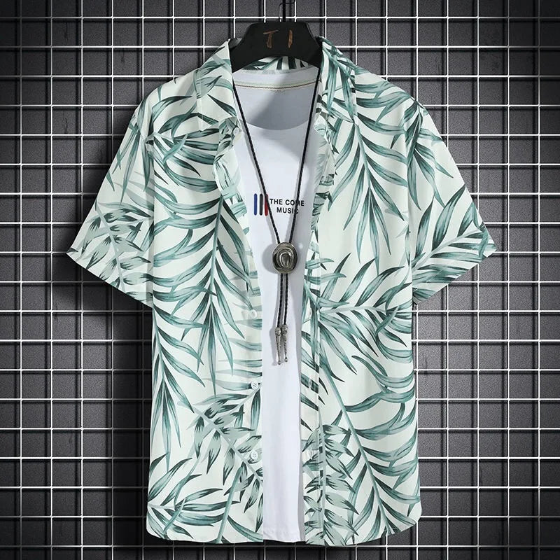 Men's Hawaiian Beach Shirt