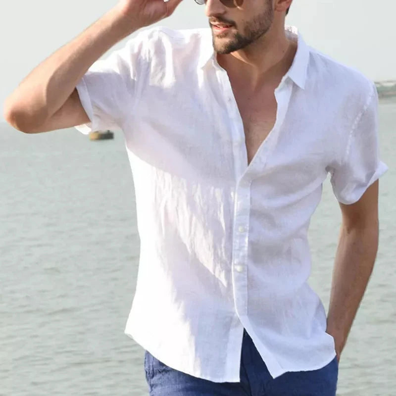 Men's Casual Short Sleeve Shirt