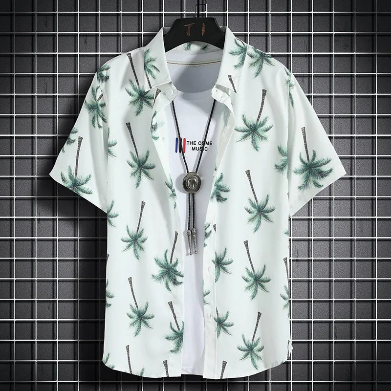 Men's Hawaiian Beach Shirt