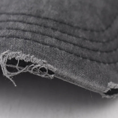 Distressed Baseball Cap – Vintage Washed Dad Hat for Men & Women