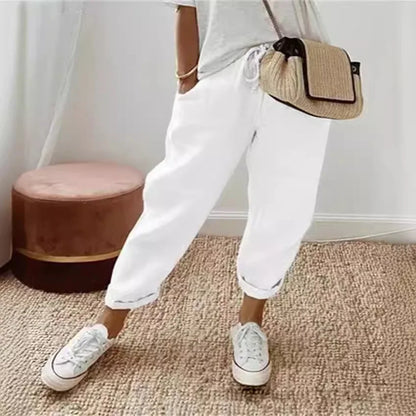 Women’s Casual Striped Ankle Pants
