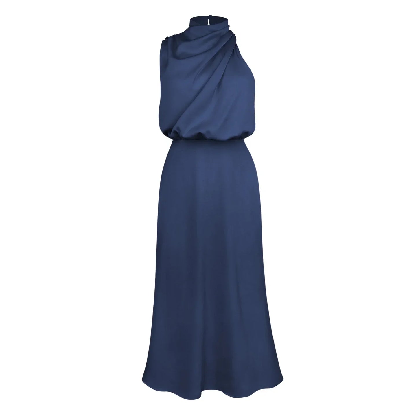 Callista™ | Glamorous satin halter dress