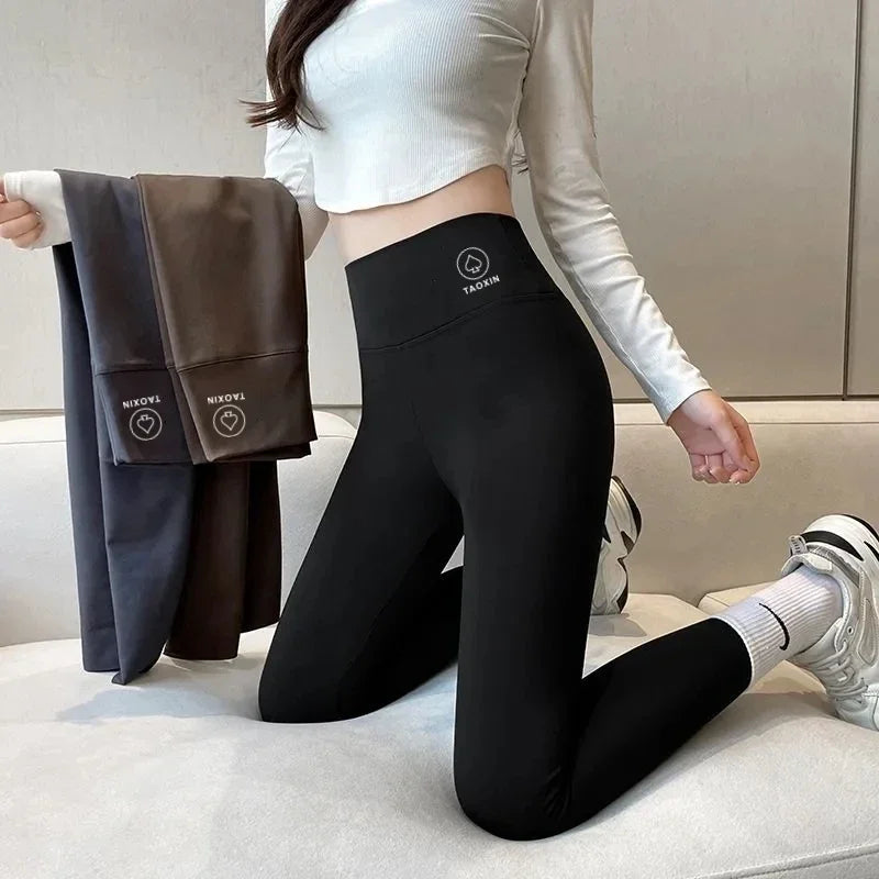 High Waisted Seamless Yoga Leggings