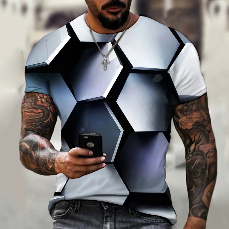 3D Men’s Hip Hop T-shirt