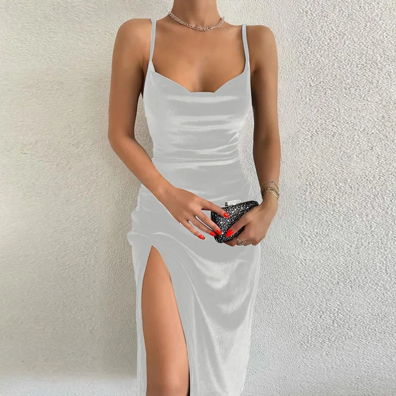 Sexy Slim Fit Halter Dress