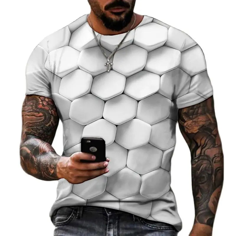 3D Men’s Hip Hop T-shirt