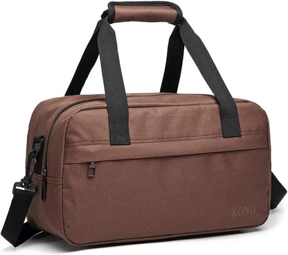 Kono 35x20x20 Cabin Bag Under Seat Ryanair Flight Carry On Bag Sports Travel Duffel Holdall Hand Luggage 14L Unisex