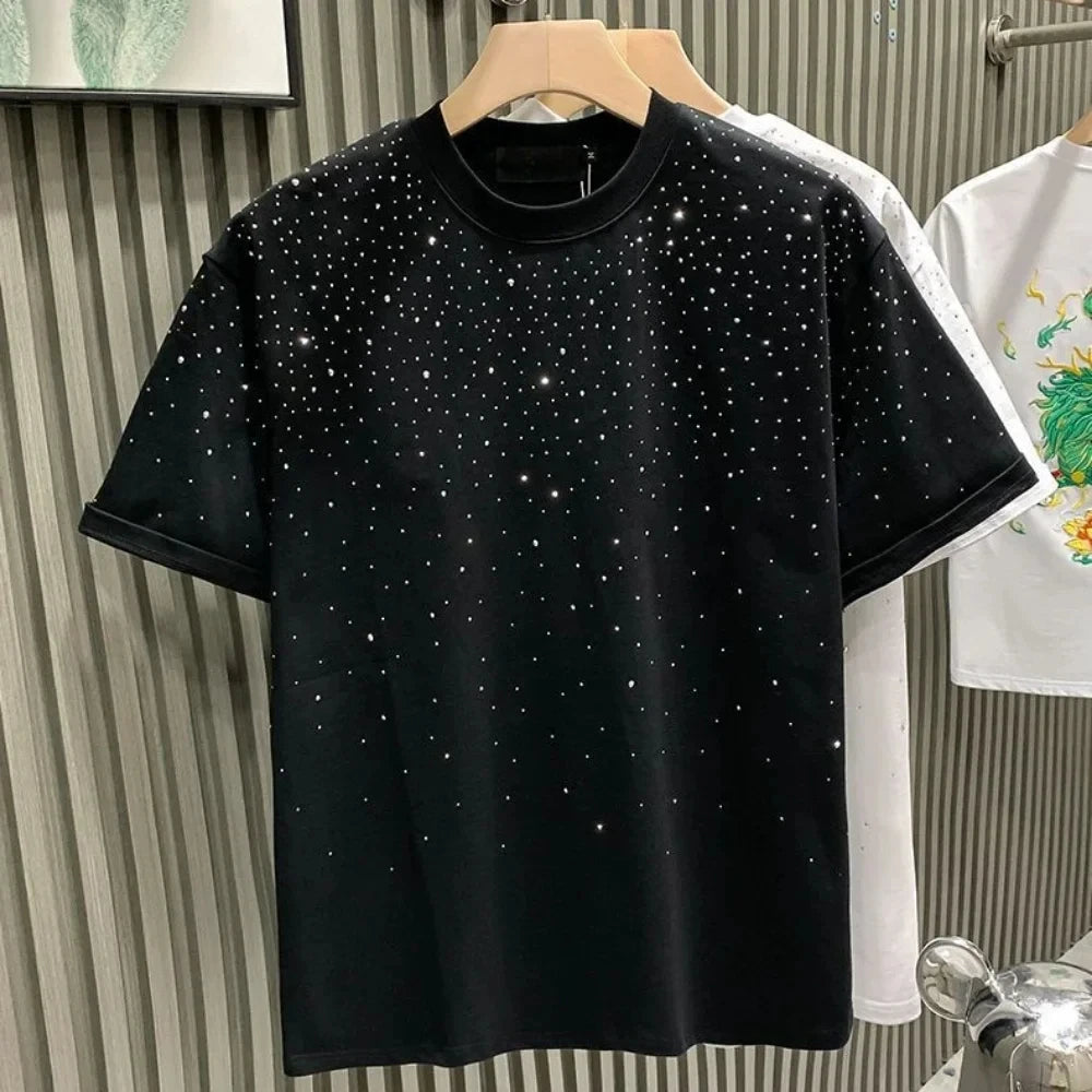 Summer Rhinestone Rivet T-Shirt